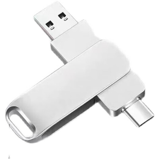 Suitable for Huawei Xiaomi Honor VIVO Oppo Redmi type-c mobile phone U disk 128G/64G computer two USB TYPEC socket 128G