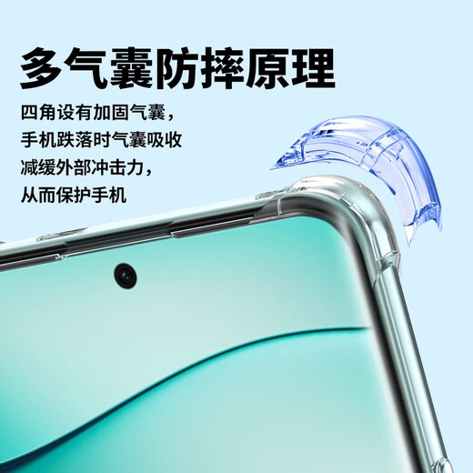 朗客适用红米Note14Pro+手机壳redmi镜头全包四角外气囊防摔保护壳超薄全透明软壳简约裸机手感保护套