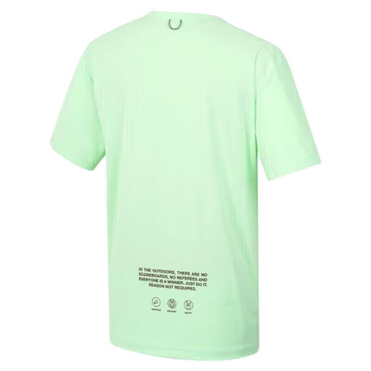 Nike (NIKE) T-shirt men's new summer sportswear fitness training trendy and comfortable breathable round neck half-sleeved short sleeve HF6169-376/ M