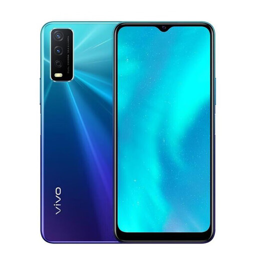 Vivoy30 Full Network 4G Snapdragon 460 6,51 Zoll großer Bildschirm, großer Akku, großes Speicher-Smartphone, Obsidian Black 8+128 GB