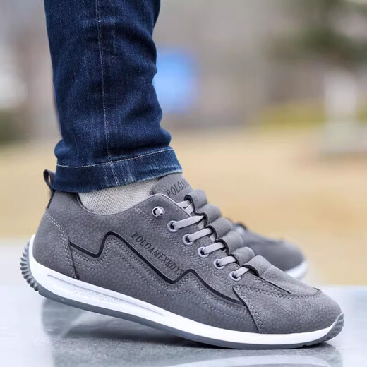 Old Beijing cloth shoes canvas shoes men's work shoes lightweight breathable casual driving classic board shoes men's shoes blue cloth 9902 43