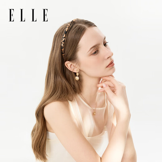 ELLE headband for girls spring and summer face wash headband hair accessories non-slip non-slip toothed high skull gift for girlfriend