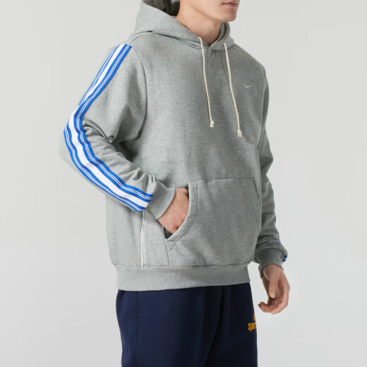 耐克（NIKE）男装 2025春季新款运动服健身训练潮流时尚休闲连帽卫衣套头衫 HJ3882-063 M