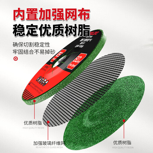 DELIXI ELECTRIC polishing disc 100*6 polishing disc sandpaper polishing angle grinder ceramic tile stainless steel grinding wheel tool rust removal polishing disc green 100*6*16mm 1 piece