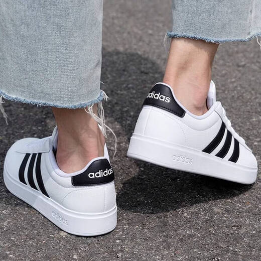 Adidas offizielles Schiffsgeschäft Herrenschuhe, neue Sommer-Drei-Tripe-Brettschuhe, Ledersportschuhe, weastresistente Freizeitschuhe, Herren-GW9195-Shop-Manager-Empfehlung 40.5