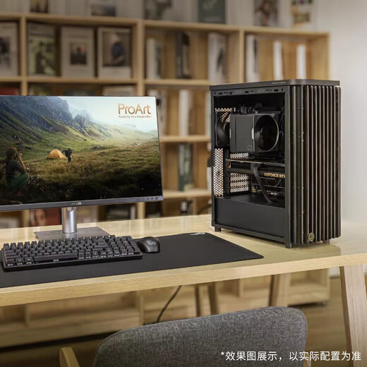 ASUS Creative Country PA401 chassis i5-14600KF 14900KF 285K supports 5080 5090D transition computer host AI rendering assembly computer desktop computer configuration five U7-265K/32G/no graphics card