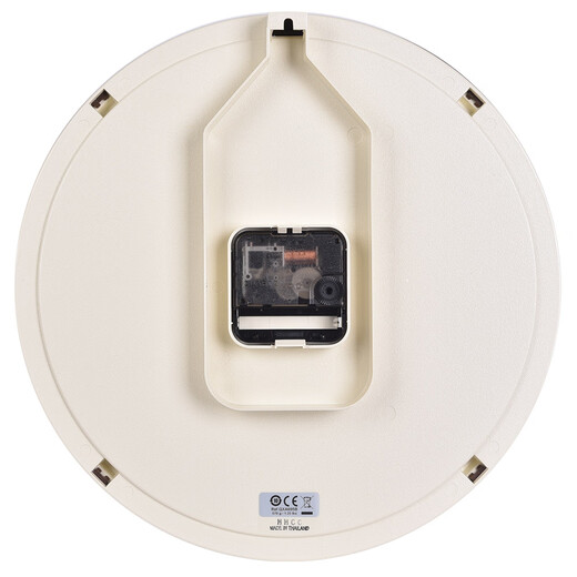 Seiko's new product Japan Seiko 11-inch sweeping second simple wall clock home punch-free bedroom silent clock diameter 28cm