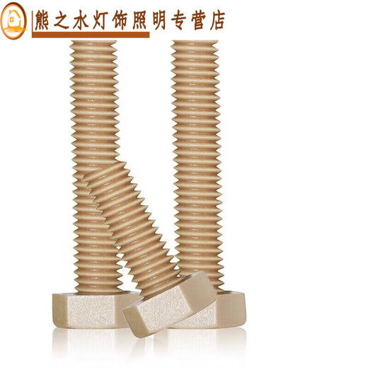 High-peek external hexagonal screws M4M5M6M8M10M12M16 anti-corrosion peek screws high strength M3*85 only price