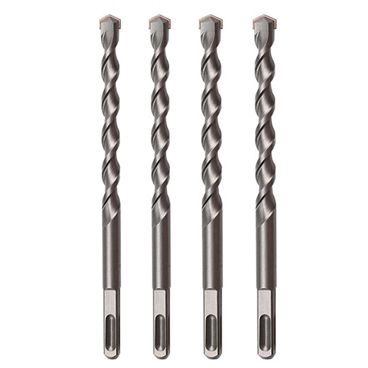 Bit de foret de cire Béton Électricité Bit de perceuse Bit de percevoir Trou à travers le murs Bit de forage Groove Impact Round Poignée SDS Poignée carrée Bit de forage WU388 Poigure ronde 12350 mm
