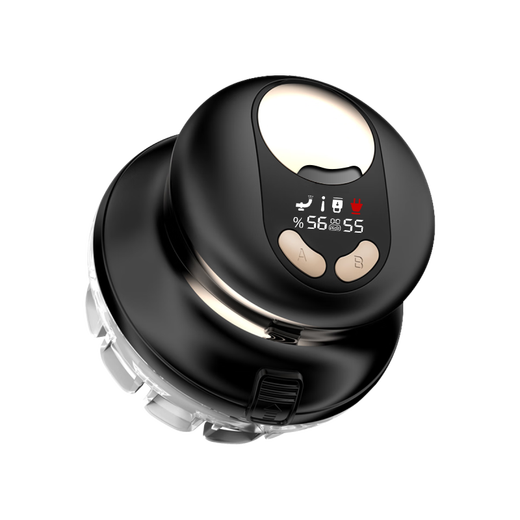 Yi'er Barber Artifact Self-Hair Clipper Electric Flying Saucer Self-service Hair Clipper Men's Self-Shaving Hair Clipper Bald Head Full Body Washable Practical Barber Tool YLF-109 2025 New Sideburn Knife + Three Limit Combs + Nose Hair Trimmer