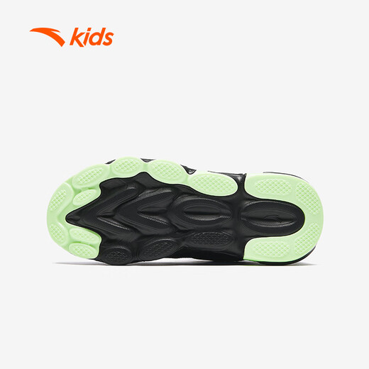 Anta -Kinder -Laufschuhe für Jungen und Mädchen 2025 Mesh atmungsaktive rote Flamme Sport störrige Laufschuhe A12435573H