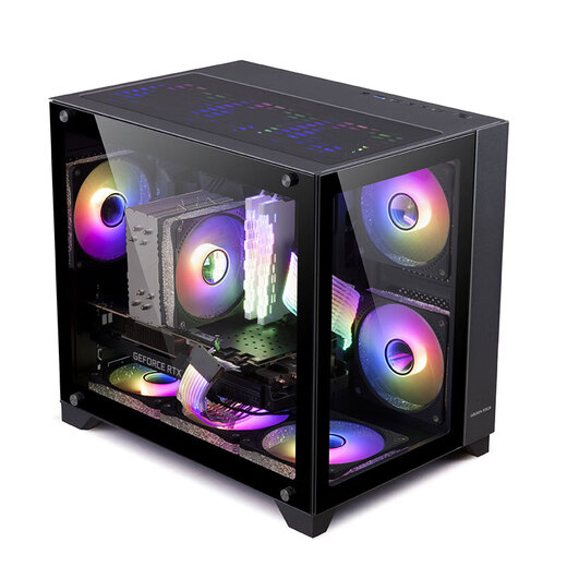 Navigator i7 14700/RTX5060/Core i5/4060/H/HX version/water-cooled gaming e-sports desktop computer host DIY assembly computer complete machine installation complete set of chicken 1 12th generation Core i5丨16G丨RTX3060 12G