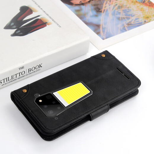 万浮生适用于Unihertz Tank 3Pro手机壳翻盖皮套商务外壳泰坦克Tank3Pro保护壳坦克三代8849手机套钱包款 黑色【Unihertz Tank 3Pro】 其他