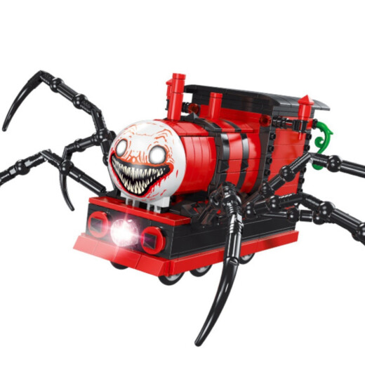 Tuole L8001 Charles Horror Games Train Building Blocks Toys Mutant Spider Rejuvenation Boy Assembly [6018] Captain Mecha [1048 Particles]