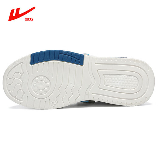 Huili Board Schuhe Paar Trendy Schuhe Frühling, Sommer und Herbst Atmungsbezüglich Doppel-Mesh-Brot-Schuhe Herren lässige Schuhe Frauen Nicht-Rutsch-Sportschuhe Student Großgröße Rice Blau rote Single-Schicht SM4840m 42