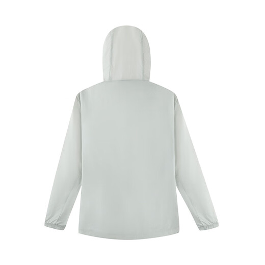 361 Small Shade 361 Sun Protection Clothing for Men 2025 Summer Ice Silk Heat Shielding Skin Clothing Sports Jacket Cool Feeling Fishing Clothing Glacier Gray M