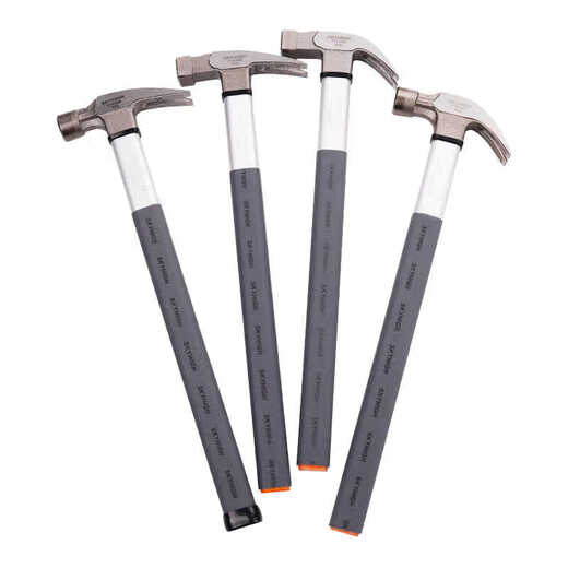 Australia and New Zealand woodworking horn high carbon steel strong magnetic fiber construction site hammer hammer hammer special hammer pitted right angle F1510M- round head pitted right angle hammer head 6 taels