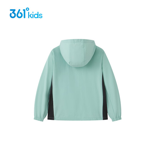 361 Children's Clothing Children's Jacket 25 Spring Men's and Large Children's Soft Shell Quick-drying Sunscreen Woven Thin Jacket Green 130