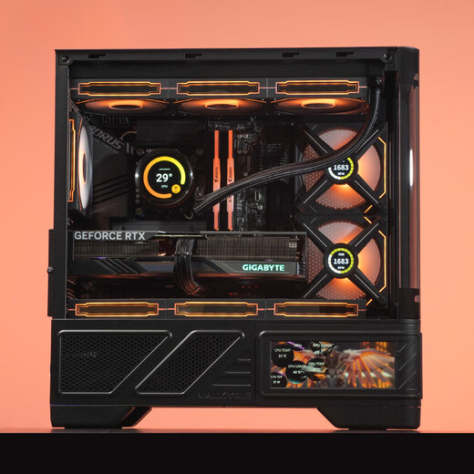 AMD Ryzen R7 9800X3D desktop computer complete machine 5060TI/9070XT/5070TI/5080/5090D Valkyrie VK03-M host diy thousand frames e-sports 2 R7 9800X3D丨RTX5070