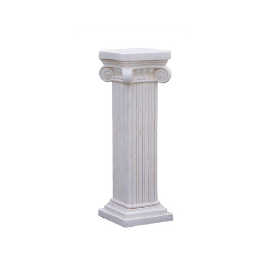 Wen Yijia Custom European Roman Decoration Decoration Ornament Villa Garden Patio de la boda Tabla de boda Soporte de flores de flores al aire libre 1047 RETRO White Roman Columna