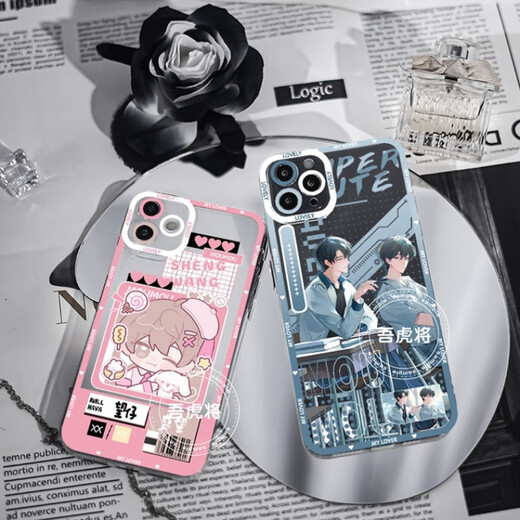 Jiangtiansheng Wangmu Suli's peripheral mobile phone case is suitable for Huawei p70 Redmi note13OPPOReno12 Angel eye transparent shell K15763 nova Honor series--model sends to customer service notes