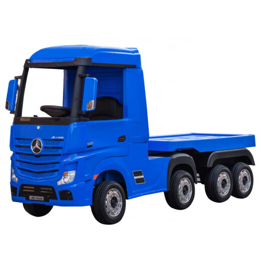 Mercedes-Benz truck front children's electric car four-wheel remote control car baby truck child toy car can sit two people charging four-wheel drive red Mercedes-Benz front