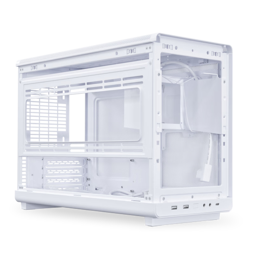 LIANLI Lian Li A3 wood version chassis white standard version/wood art/supports M-ATX motherboard/ATX short power supply/360 water cooling/415mm long graphics card