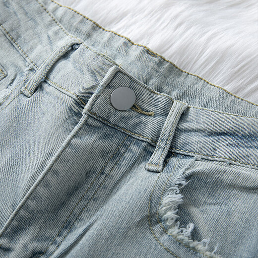 Cypress House Wäsche Jeans 2025 Herbst neue Frauen Fashion Trockner Blade Blade High Taille Flare Hosen