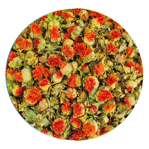 
Beijing Tongrentang saffron fruits, Western Regions, wild saffron, fresh dried saffron, 500g, sulfur-free safflower, health flower, tea 250g