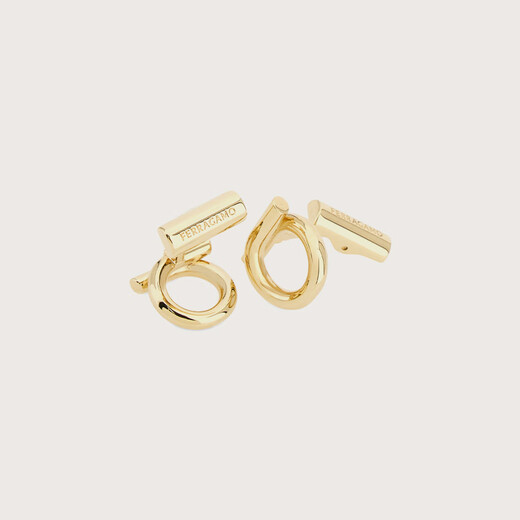 Ferragamo Men's Beige Gematlinks 0780312 Regalo para novio