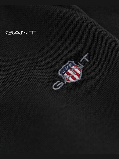 GANT GANT 2024 Spring New Men's Versatile Casual Sports Sweatpants 2009026 5 Black S
