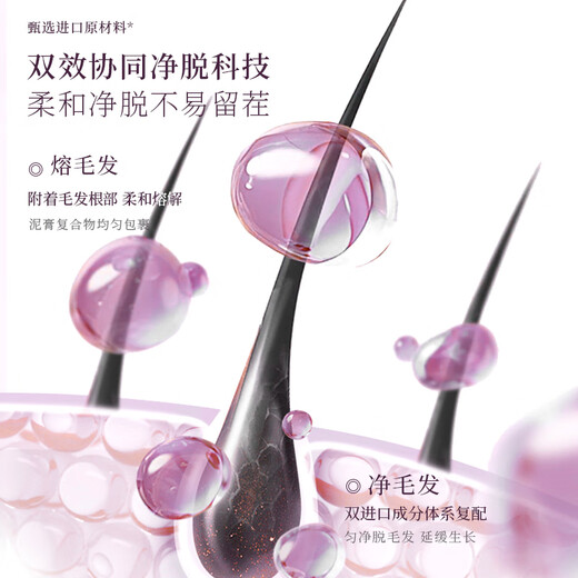 Breguet Rice Hair Removal Cream 20g Mild Hair Removal Cream for Men and Women Armpits, Limbs, Non-Lip Beards, Private and Non-Permanent