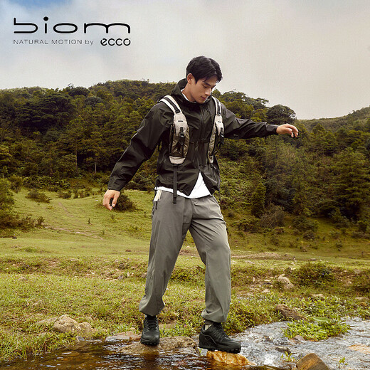 ECCO BIOM sports shoes men's mountaineering off-road waterproof outdoor dad shoes Jianbu C trace 803254 black 42