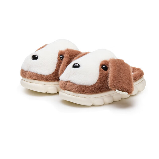 Carter Rabbit Children's Slippers Boys and Girls Winter 2024 New Plus Velvet Warm Baby Indoor Furry Slippers Home Shoes Pink and White Rabbit 21 cm Inner Length