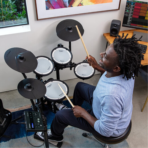 
Roland (Roland) 07KV electronic drum set for adults and children's beginners professional home electronic drum five drum three cymbals + big gift bag