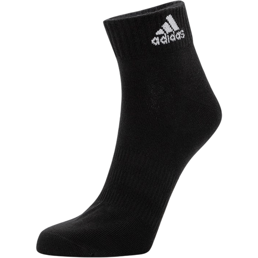 阿迪达斯 （adidas）官网官方袜子男袜女袜 春季新款运动袜足球袜透气休闲长袜中筒袜 IC1283/低帮三双装/黑白灰 L(42~46码)