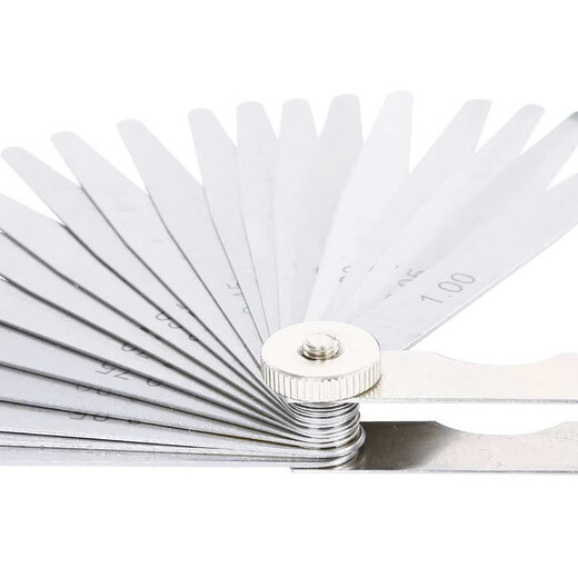 INSIZE feeler gauge multi-Specifications gap gauge thickness and thickness plug measuring tool 4602-17/17 pieces 0.02-1mm