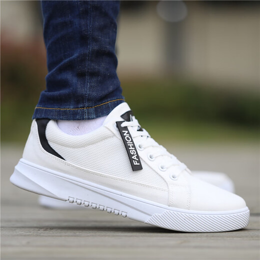 Libellule rouge vieille chaussures de tissu de beijing chaussures masculines 2025 printemps Nouveau toile respirante chaussures sportives et loisirs pour hommes 6636 Gray 40 Code standard