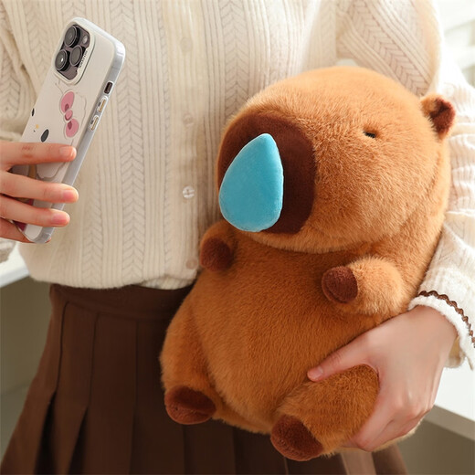 Beishangxing Kapibala dolls and dolls boys birthday gifts for women plush toys rag dolls snot piping dolls 43cm