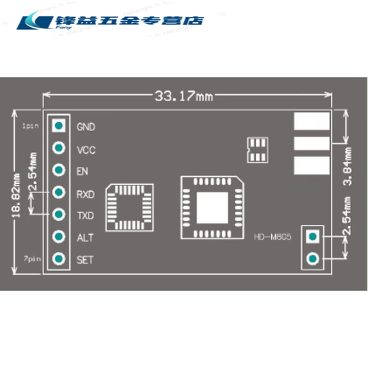 Erstes Konzept des drahtlosen Kommunikationsmoduls Wasser, Strom, Gas, Datenübertragung, UART, RF-Übertragung, geringem Stromverbrauch, SX1278 Hyde Weiye UART/TTL Ellbogen-Stab-Form