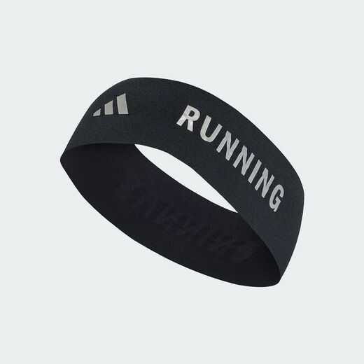 阿迪达斯 （adidas）【劲浪体育】男女通款运动健身反光细节头带黑色JN5442 图色 OSFW