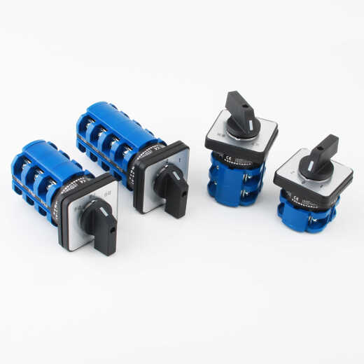 Ai Style Conversion Switch Three-speed W26-20 Band Rotation Forward and Reverse Switch Multi-speed Combination Switch Section 2 Three-speed (102) 160A (Panel M3887