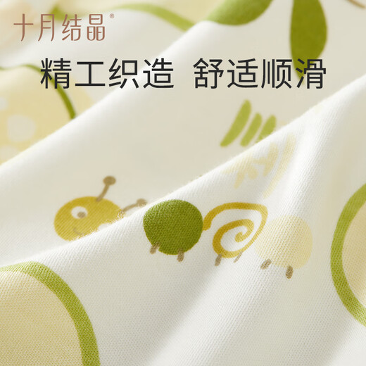 October crystal baby jumpsuit four seasons newborn clothes full moon boy and girl crawling clothes pure cotton jumpsuit