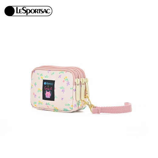 LeSportsac Lebo Shicai Vegetable Basket Series Clutch Bag Coin Purse Fashion Bag Women’s Bag Gift for Girls Spring Cat Outing