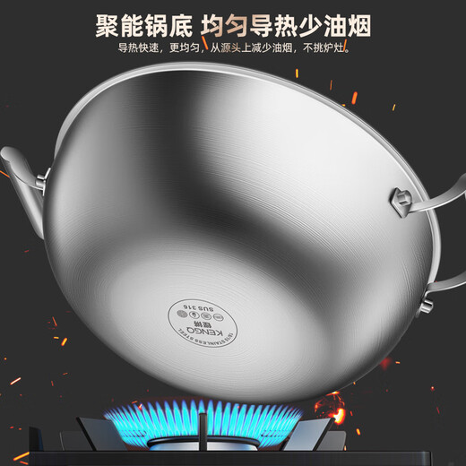 Sonorous steamer 316 stainless steel seafood steam pot steam sauna pot steam hot pot large capacity multi-layer soup pot stew pot steam pot large capacity multi-purpose with steaming tray steamer 28cm