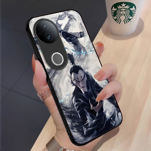 陌筱哪吒vivoS20手机壳时尚玻璃金属漆哪吒创意散热轻奢简约新款 vivoS20 【金属漆苍岭绿】SY12187哪吒