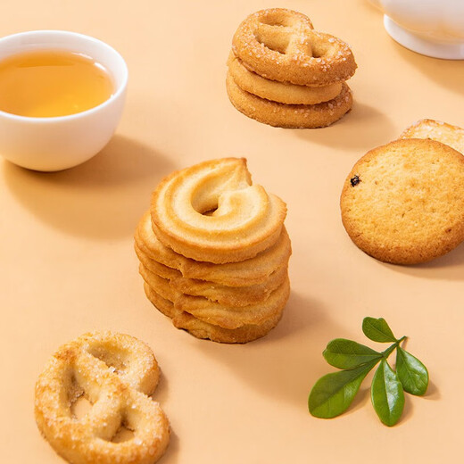 皇冠（danisa）丹麦曲奇饼干年货礼盒681g+72g早餐零食礼盒蛋糕点心精选 681g