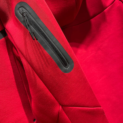 耐克（NIKE）外套男装2025春季新款健身训练运动服连帽防风休闲夹克 HV0950-687本命年红色 2XL