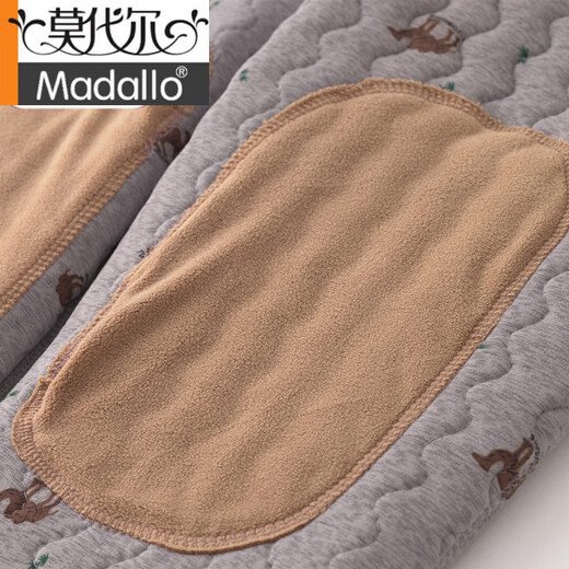 Modal middle-aged and elderly men's camel hair cotton trousers, light and loose, deep high-waisted, plus size, slim fit and warm pants for grandpa and dad. Camel hair cotton trousers for men---Navy 5XL (140-160Jin Jin is equal to 0.5 kg)