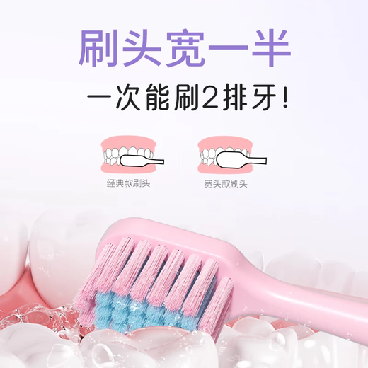 Morning Clean Soft Soft à la brosse à dents Nettoyage pour les adultes, les hommes et les femmes, la brosse à dents de protection ultra-fin et la brosse à dents de la tête à tête large brosse à dents 1 CJ0103 / 1 * 1